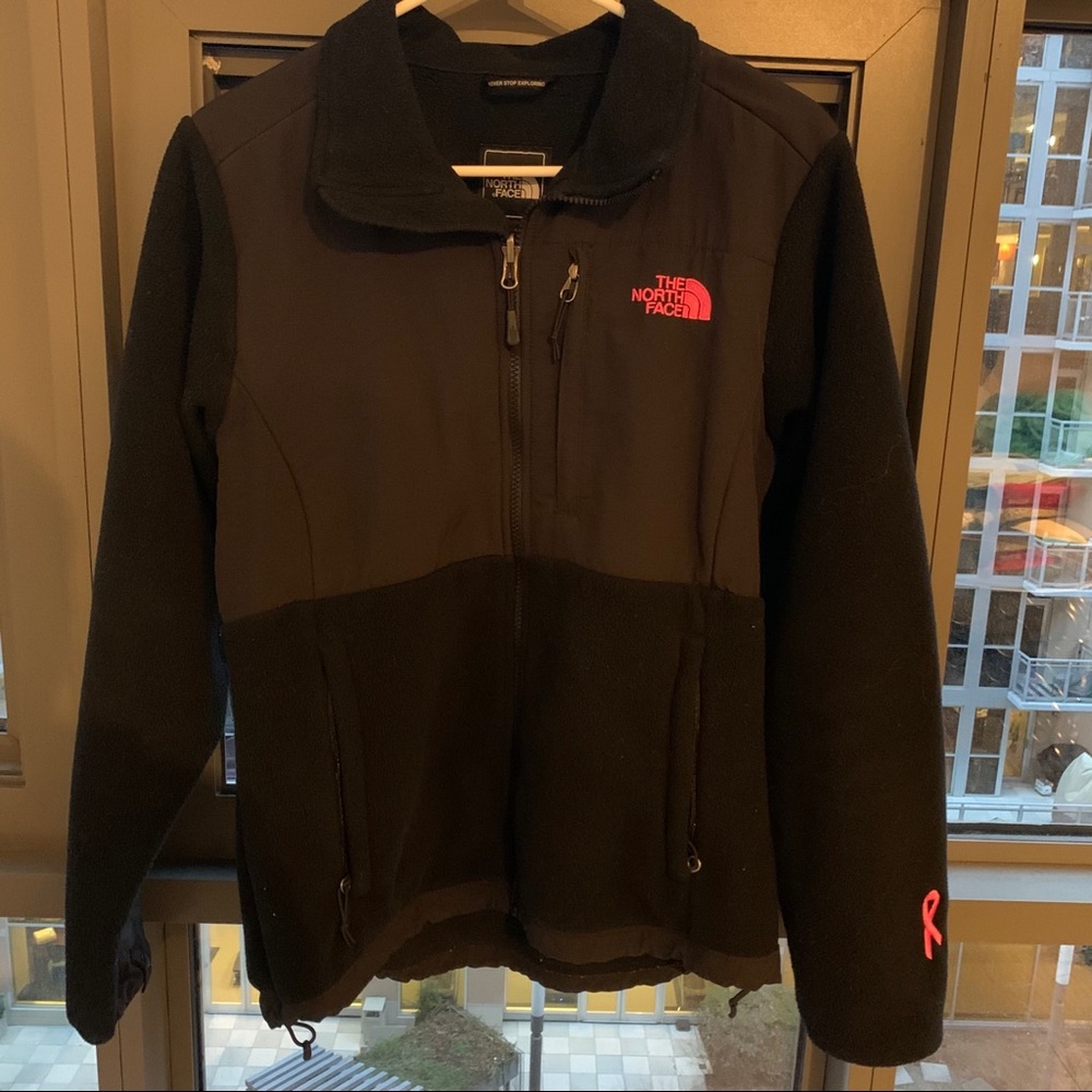 North Face Black Zip Up
